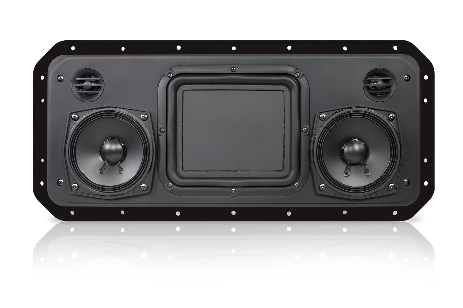 Fusion RV-FS402B Sound Panel Zwart marine speaker