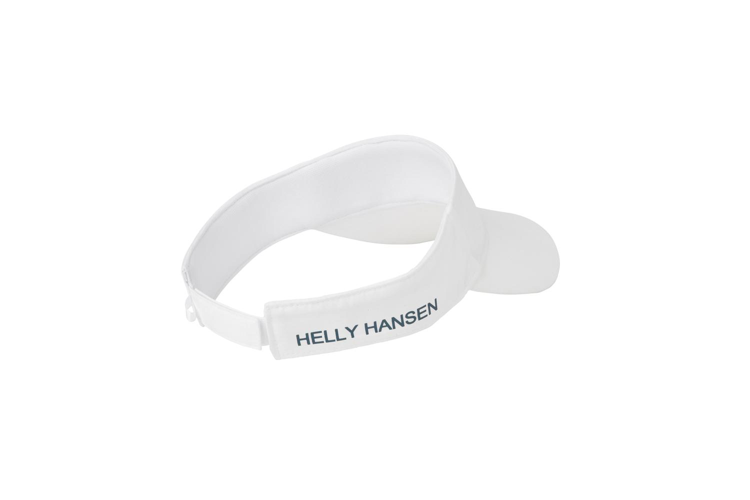 Helly Hansen unisex logo visor wit