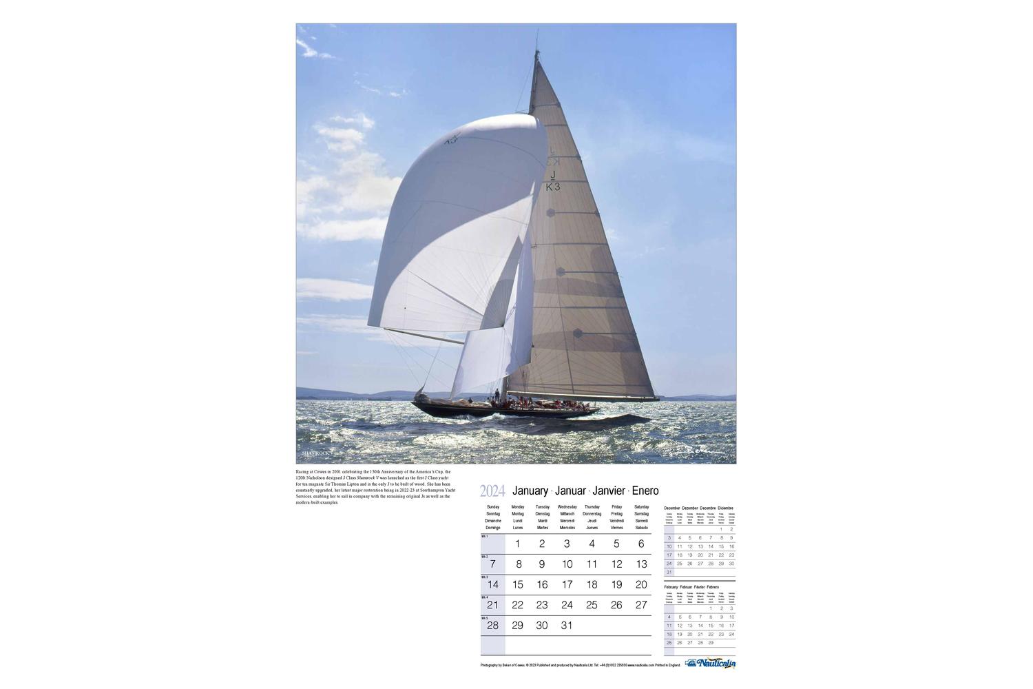 Beken of Cowes Yachting 2024 Kalender