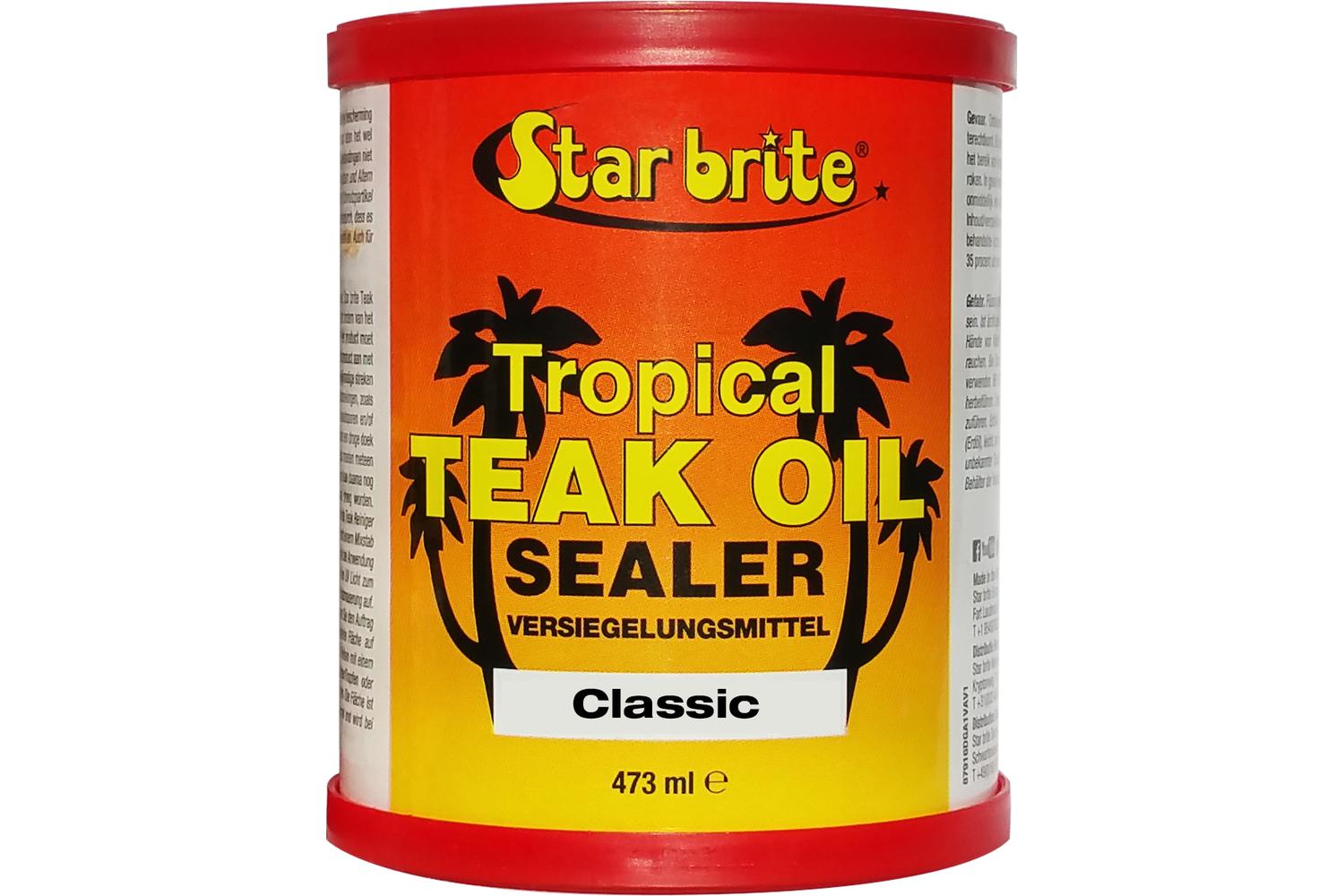 Starbrite Tropical Teak Oil Sealer - Classic 473 ml