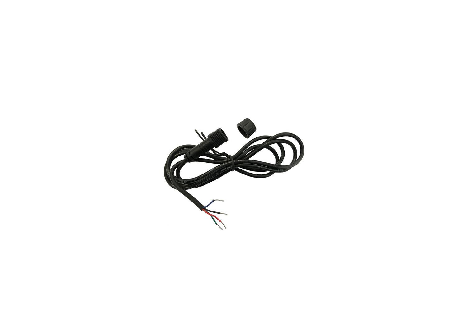 Nautic Led Power cable MCL-RGB + end cap 1 mtr 12VDC