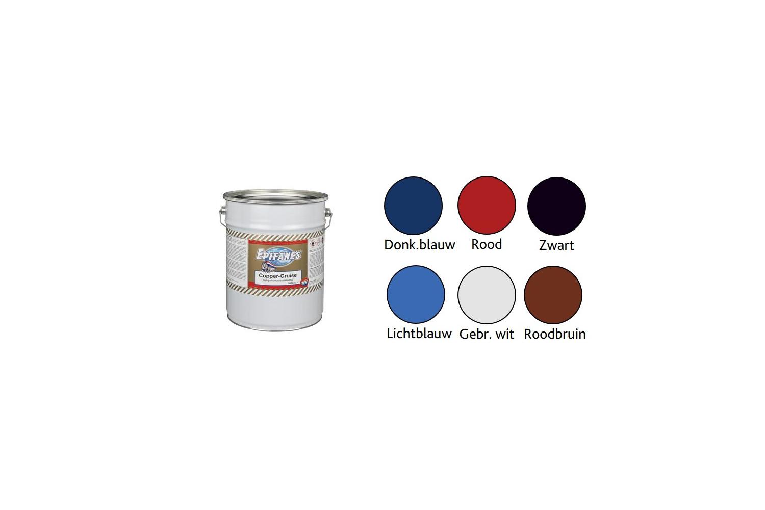 Epifanes Copper Cruise antifouling rood 5000 ml