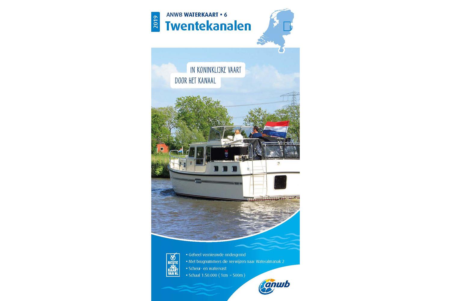 ANWB - Waterkaart 6. Twentekanalen