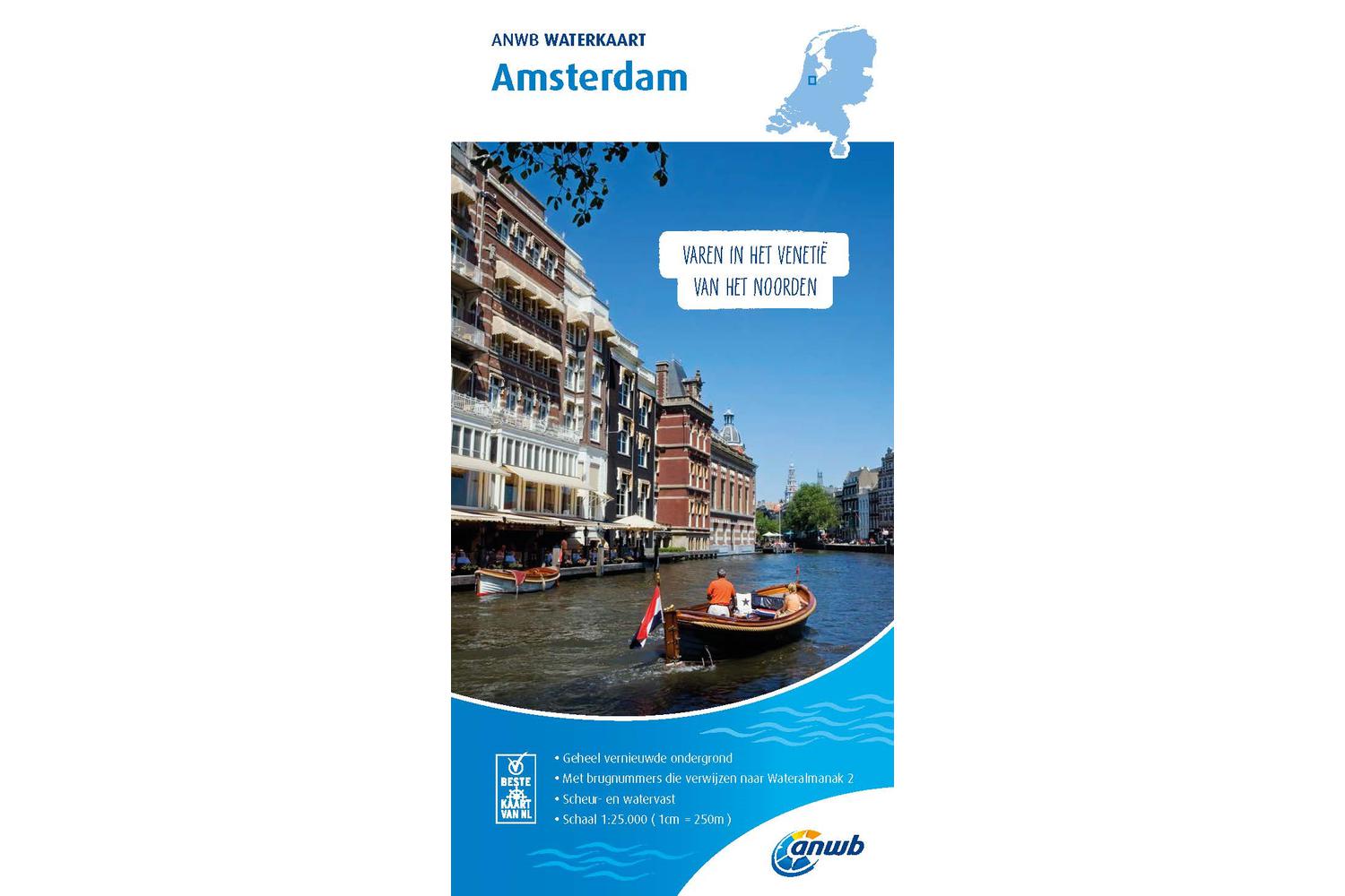 ANWB - Waterkaart Amsterdam