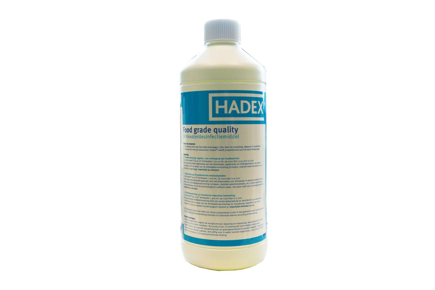Hadex drinkwaterdesinfectie 1 ltr