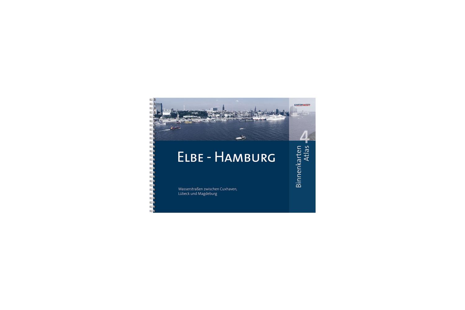 BinnenKarten Atlas 4 Elbe - Hamburg