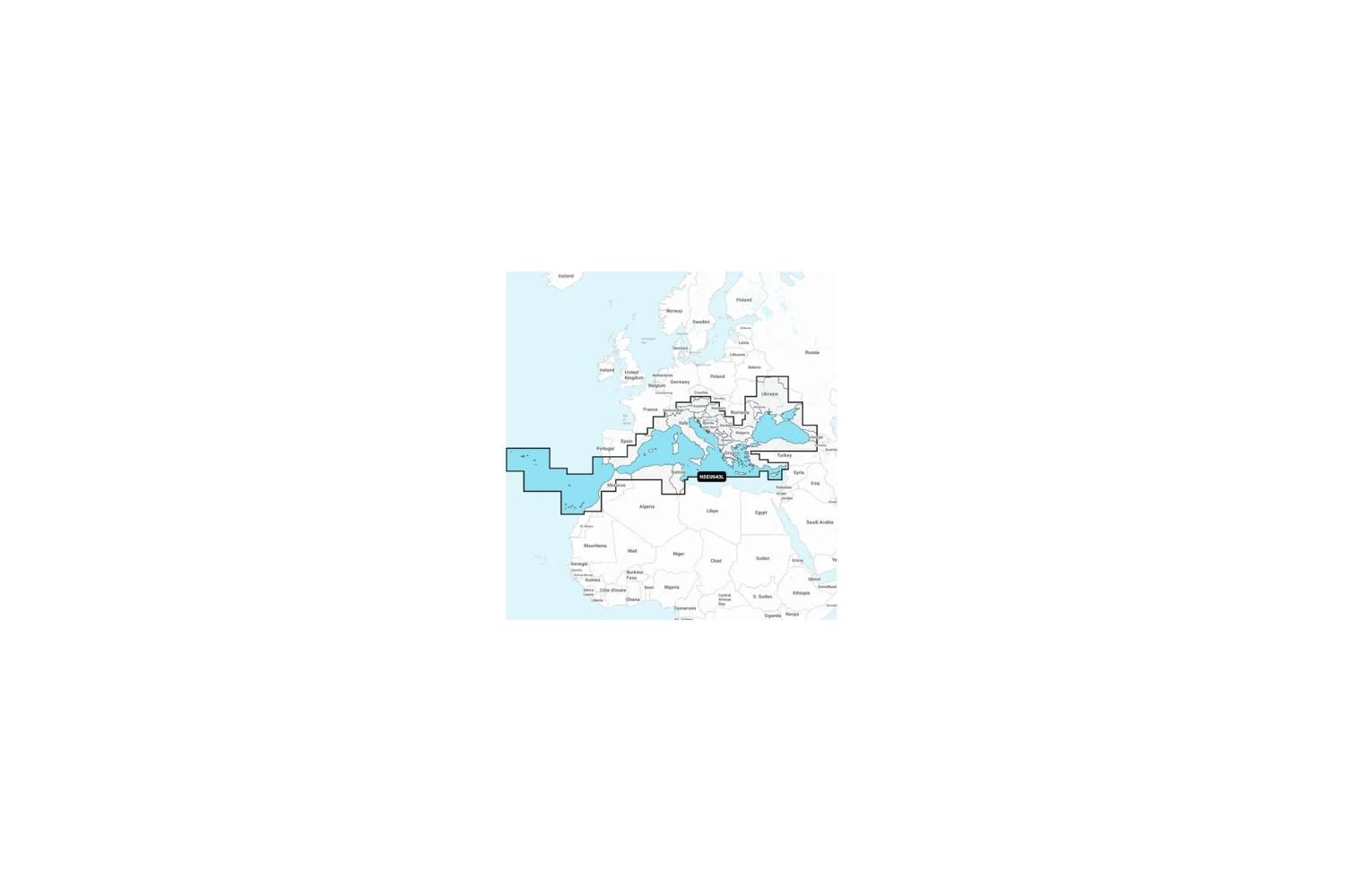 Garmin - Navionics NSEU643L Middellandse Zee