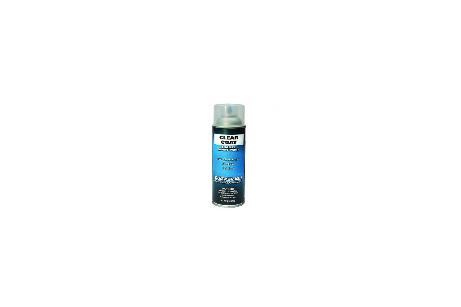 Quicksilver Clear Coat Enamel Spray Paint 458ml