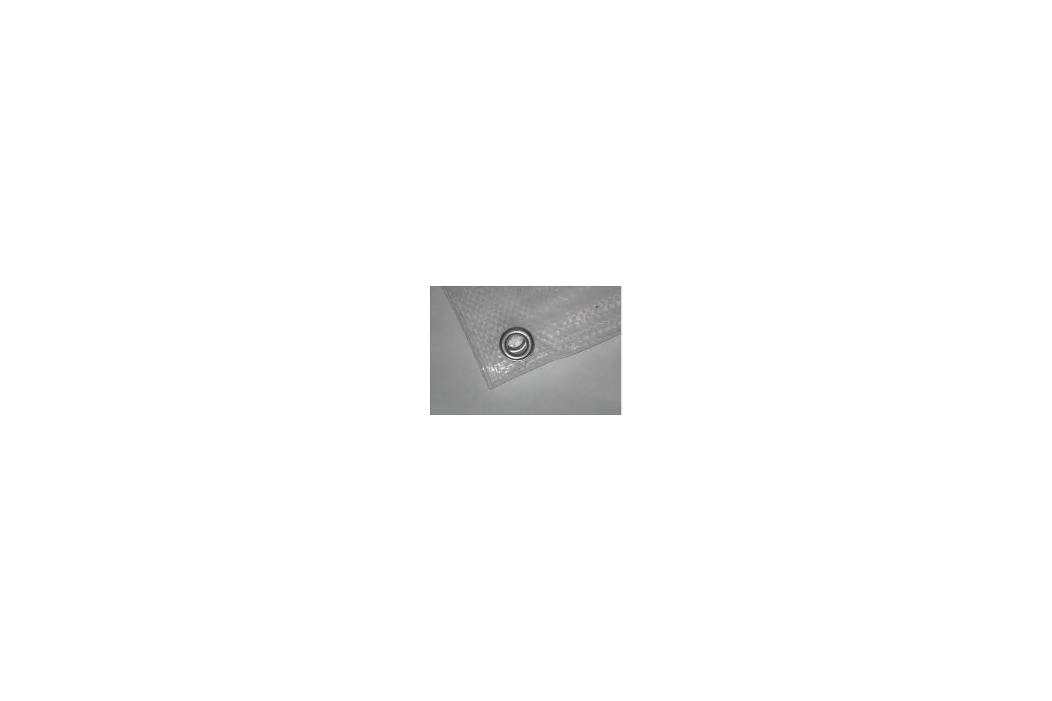 Dekkleed Wit (transparant) - 6x8mtr