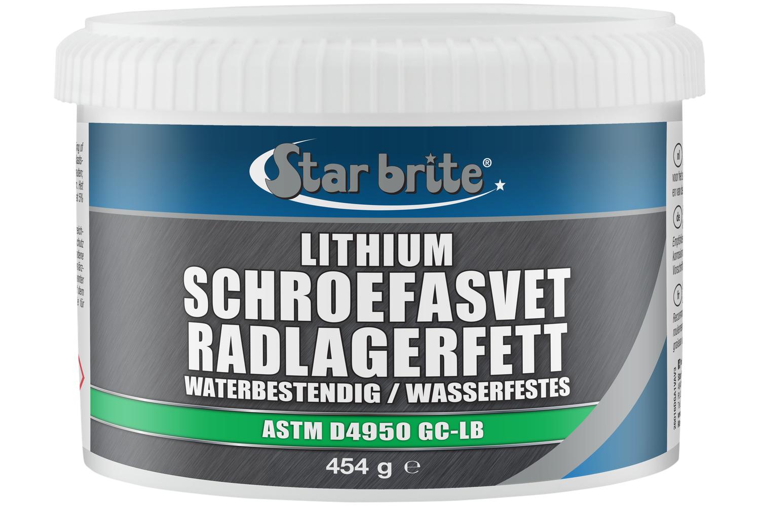 Starbrite Lithium Waterbestendig Schroefasvet 453 g