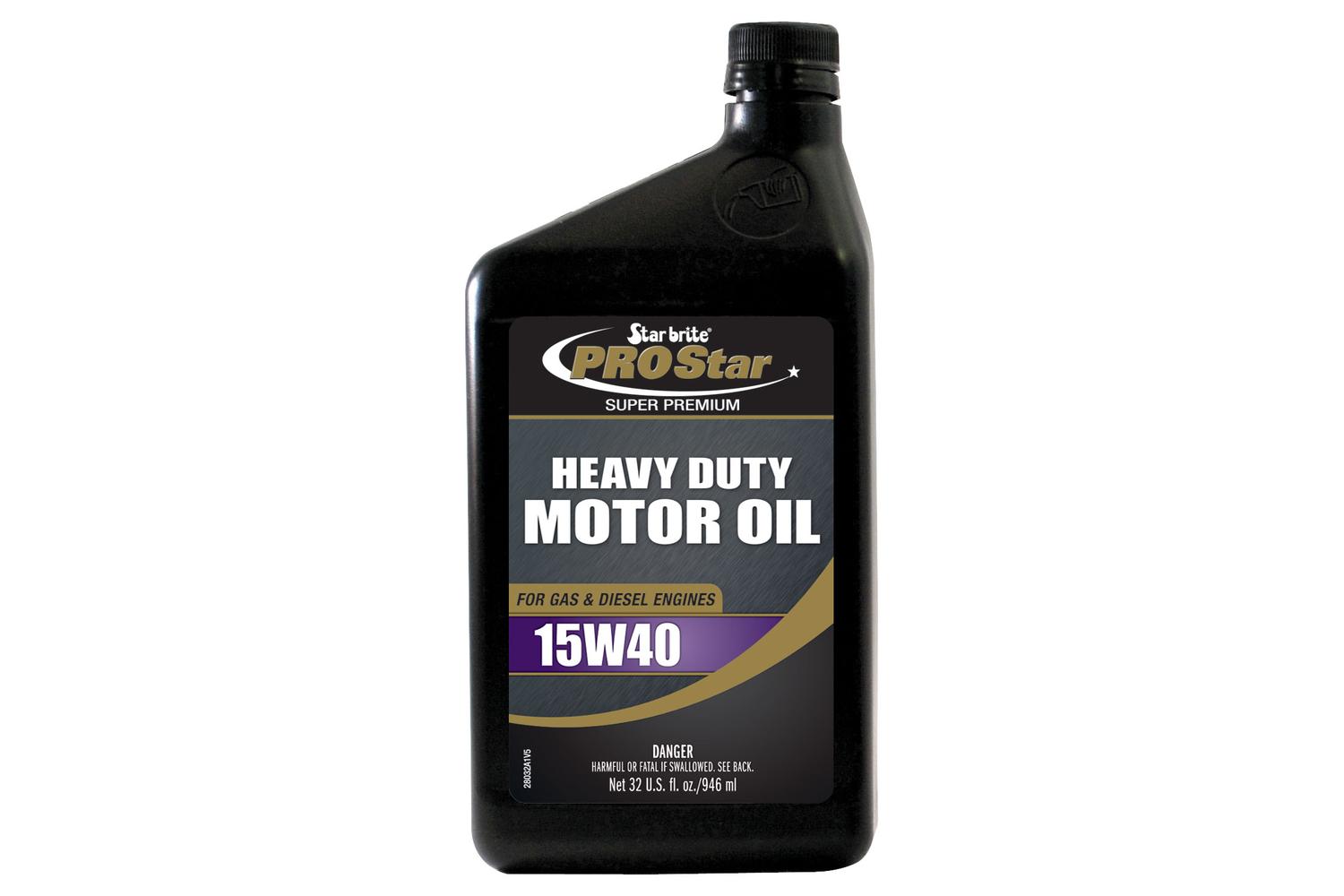 Starbrite Heavy-Duty Motorolie - 15W40 - 950 ml