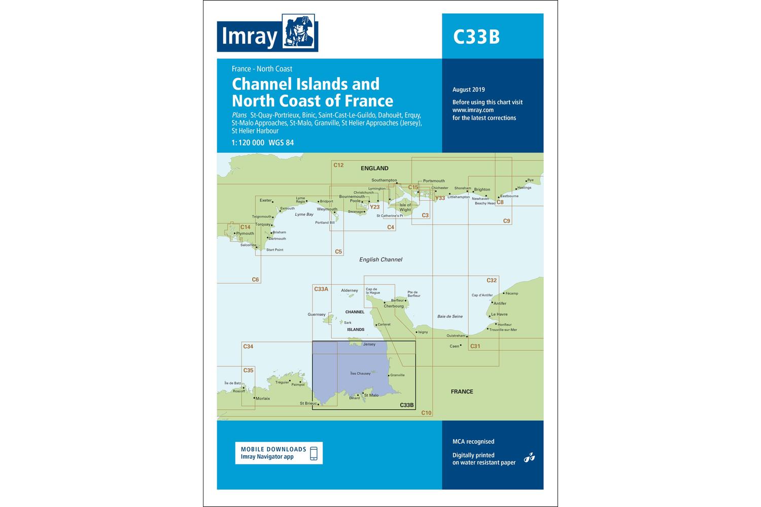 Imray - C33B Channel Islands [South]