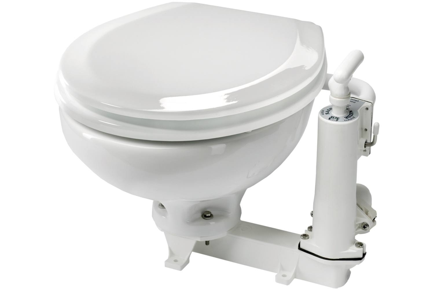 RM69 toilet grote pot houten bril