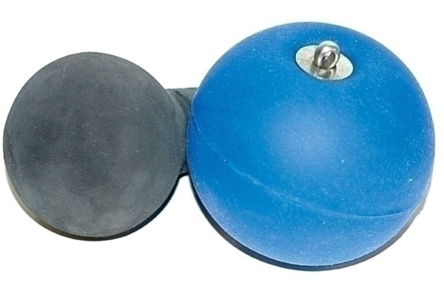 Lensbal groot, blauw Ø63mm