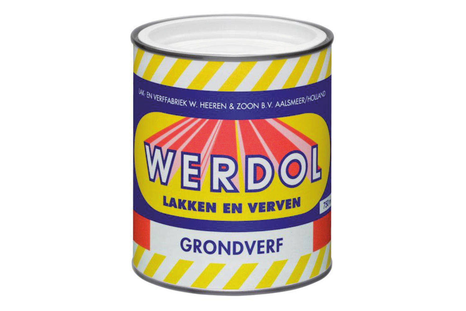 Werdol Grondverf grijs - 0.75ltr