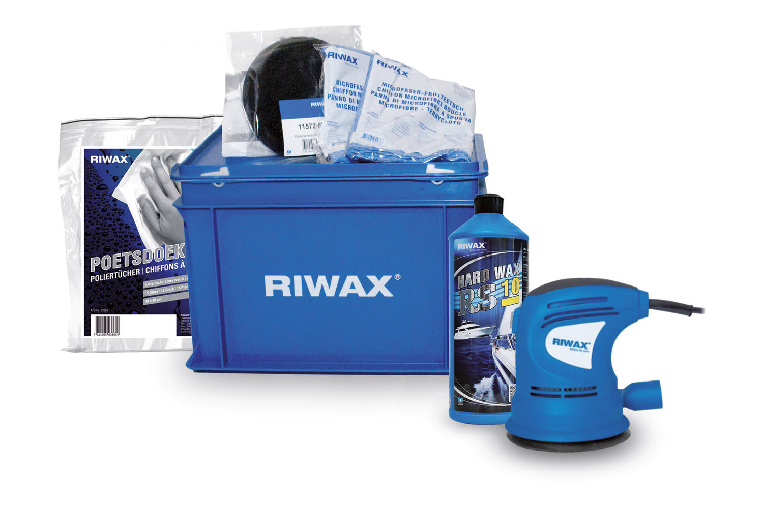 Riwax Glanspakket 3 (gevulde box)