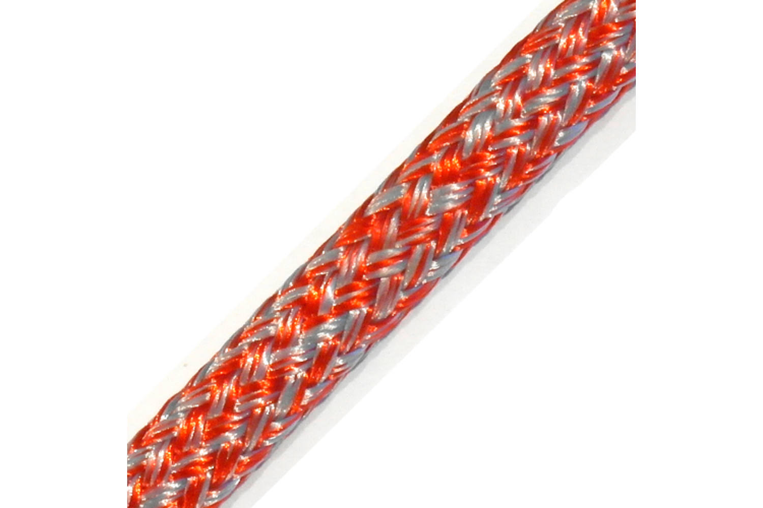English Braids Polyester lijn Silverline rood - 12mm